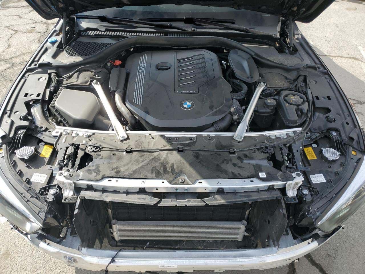 BMW 840i 2023 Black vin: WBAAE2C0XPCM33120